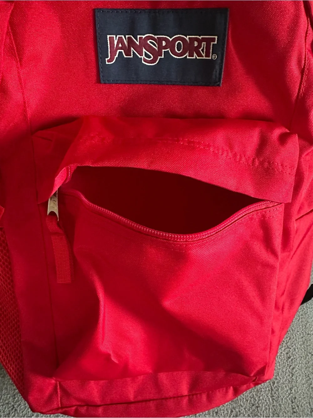 Jansport NWT Essential Backpack Red 24L